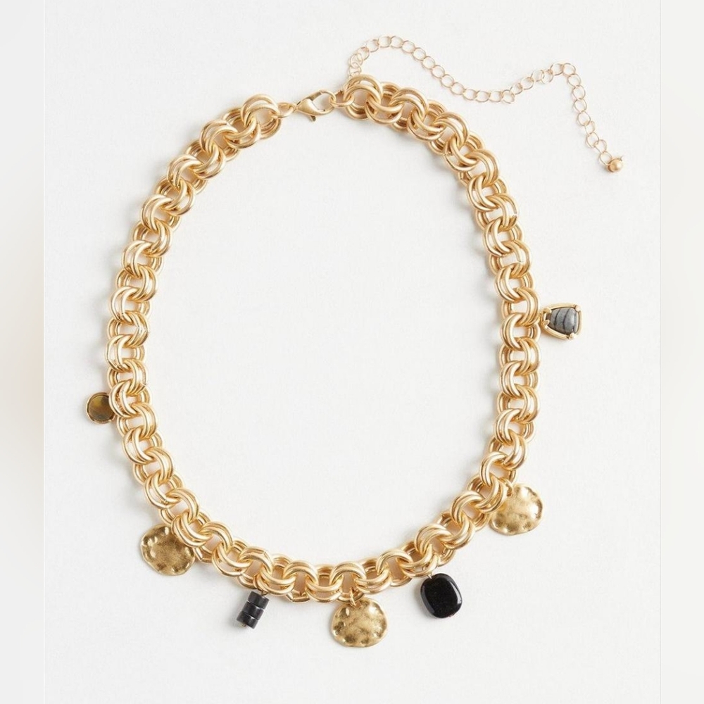 NWT | Torrid Gold Tone Link & Charms Necklace
